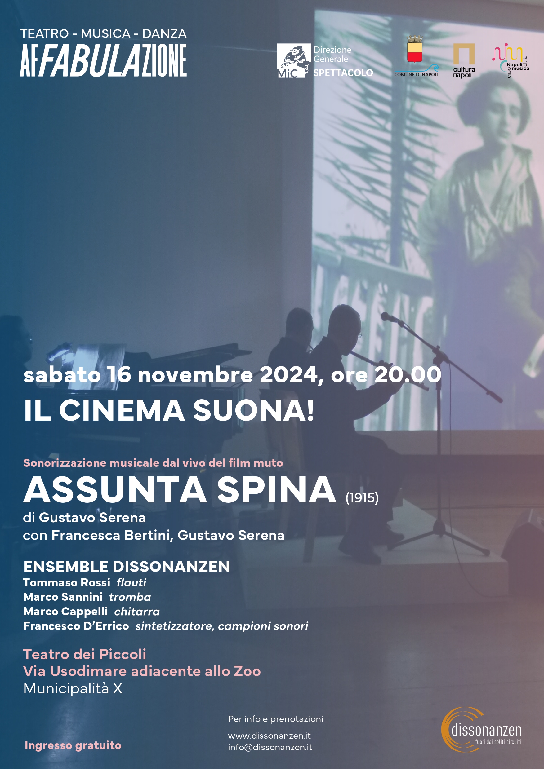 Il Cinema Suona 2024! Assunta Spina (1915)