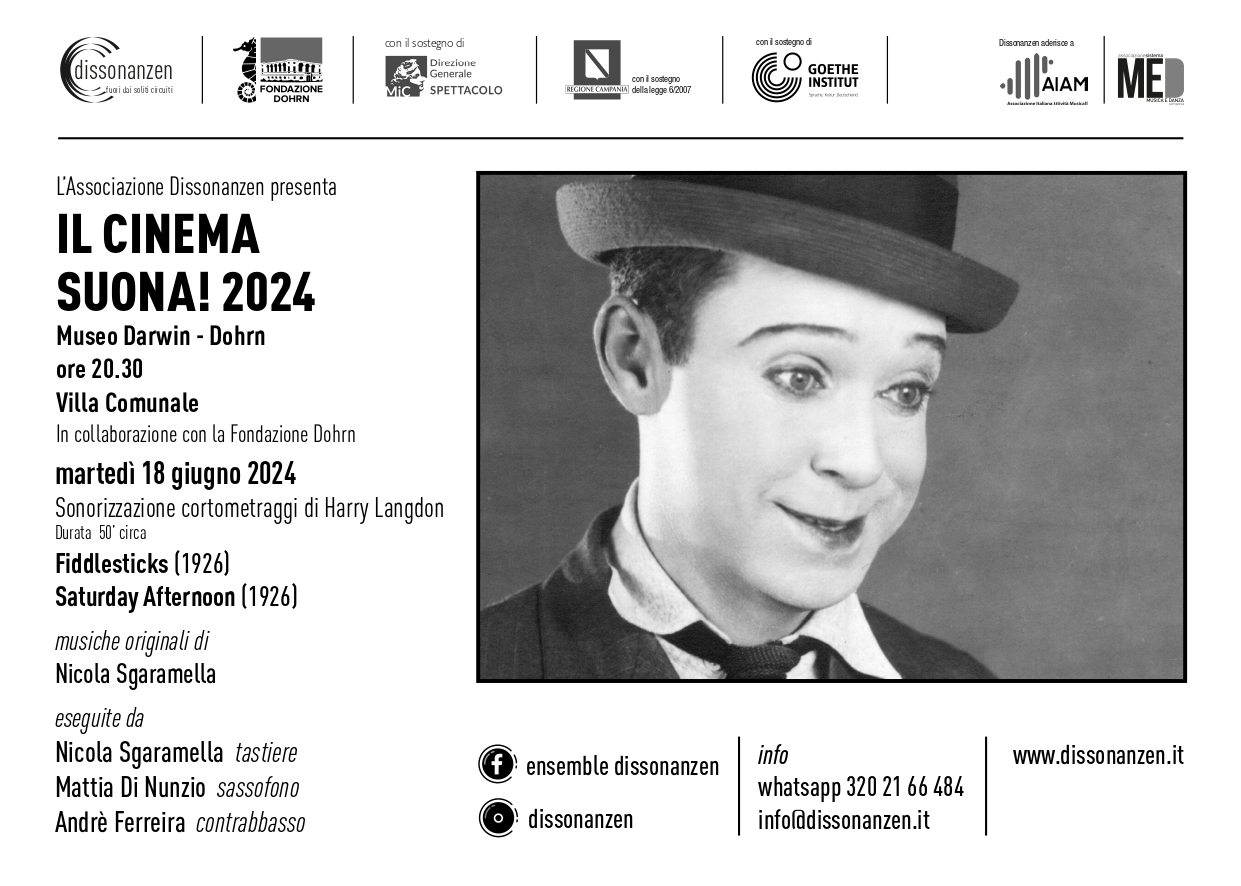 Il Cinema Suona 2024! Harry Langdon